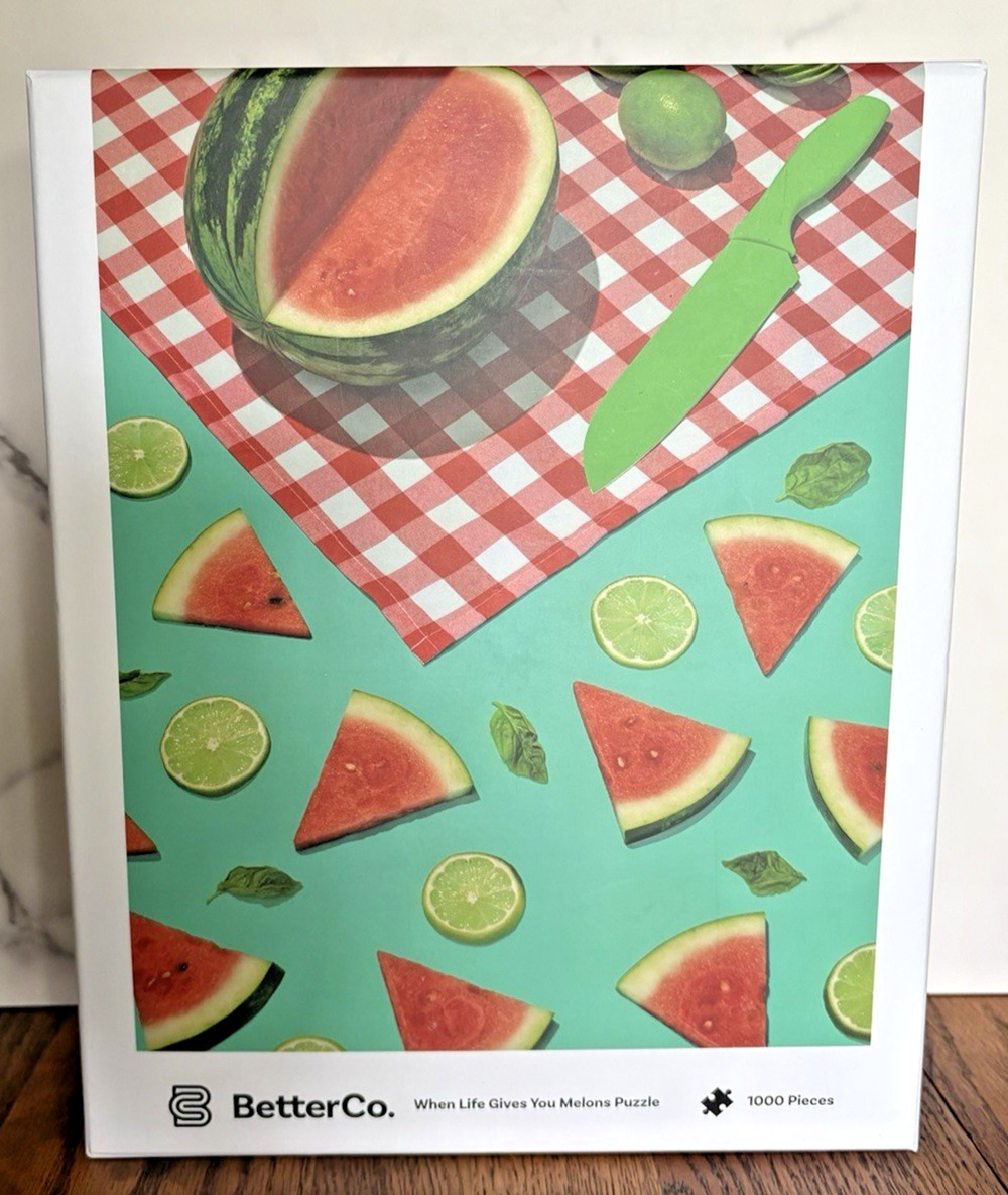 Better Co When Life Gives You Melons Jigsaw Puzzle 1000 pcs Melanie Riccardi